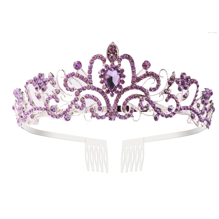 G2888 Crystal Diamond Wedding Party Braided Hair Crown Show Headband, Color: Light Purple
G2888 Crystal Diamond Wedding Party Braided Hair Crown Show Headband, Color: Light Purple