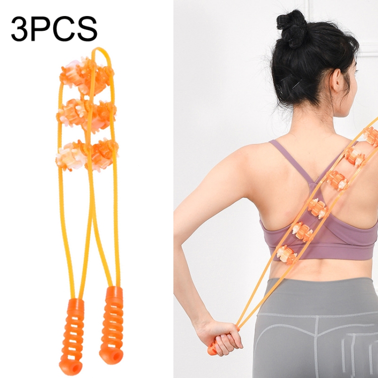 3PCS Plastic Back Puller Shoulder Waist Back Manual Roller Massager, Style: Three Wheels (Yellow)
3PCS Plastic Back Puller Shoulder Waist Back Manual Roller Massager, Style: Three Wheels (Yellow)