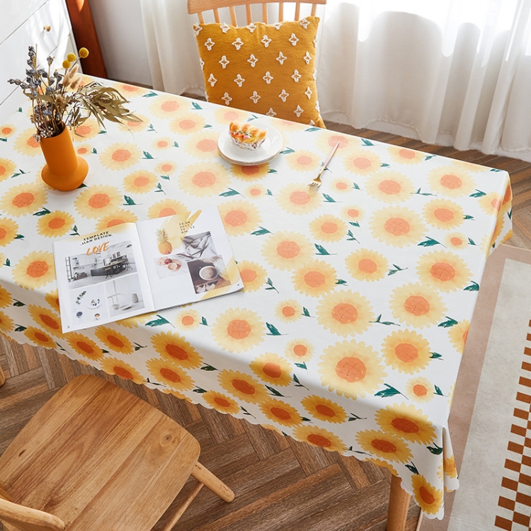 Rural Farm PVC Paper Waterproof Oil Wash Desktop Table Cloth, Size: 140x140cm(Sunflower)
Rural Farm PVC Paper Waterproof Oil Wash Desktop Table Cloth, Size: 140x140cm(Sunflower)