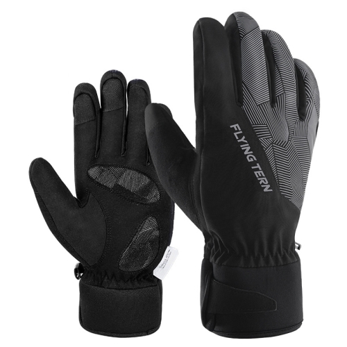FLYING TERN 315 Thicken Cycling Windproof Warm Touch Screen Gloves, Size: M(Black Gray)
FLYING TERN 315 Thicken Cycling Windproof Warm Touch Screen Gloves, Size: M(Black Gray)