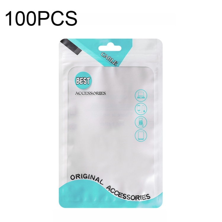 100 PCS Charging Cable U Disk Universal Color Printing Sealing Pocket(11x18cm Green Matte)
100 PCS Charging Cable U Disk Universal Color Printing Sealing Pocket(11x18cm Green Matte)