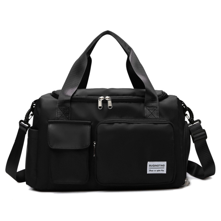 B-X336 Large Capacity Waterproof Travel Gym Bag Luggage Bag, Size: L(Dark Black)
B-X336 Large Capacity Waterproof Travel Gym Bag Luggage Bag, Size: L(Dark Black)