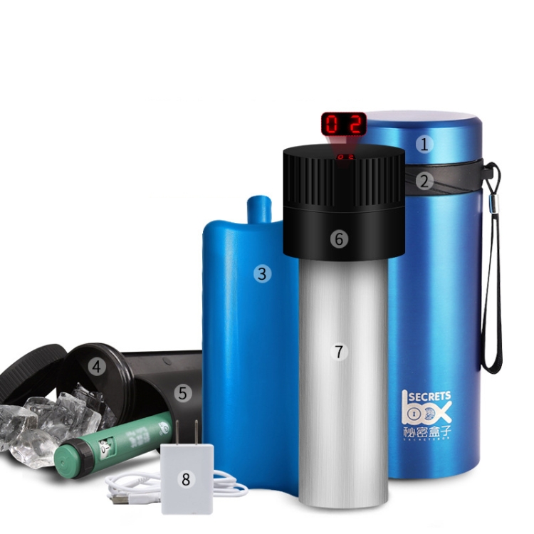 SecretsBox Cooler Flask Vacuum Refrigerated Cooler Fridge,CN Plug,Style: Digital Standard Version
SecretsBox Cooler Flask Vacuum Refrigerated Cooler Fridge,CN Plug,Style: Digital Standard Version