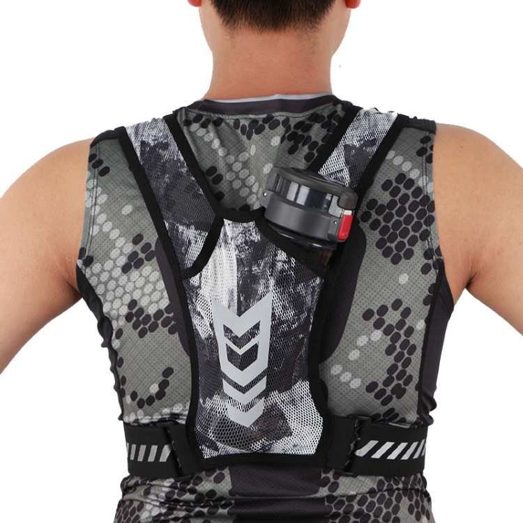 Sports Water Bottle Chest Bag Breathable Riding Night Running Reflective Backpack(Black and White)
Sports Water Bottle Chest Bag Breathable Riding Night Running Reflective Backpack(Black and White)