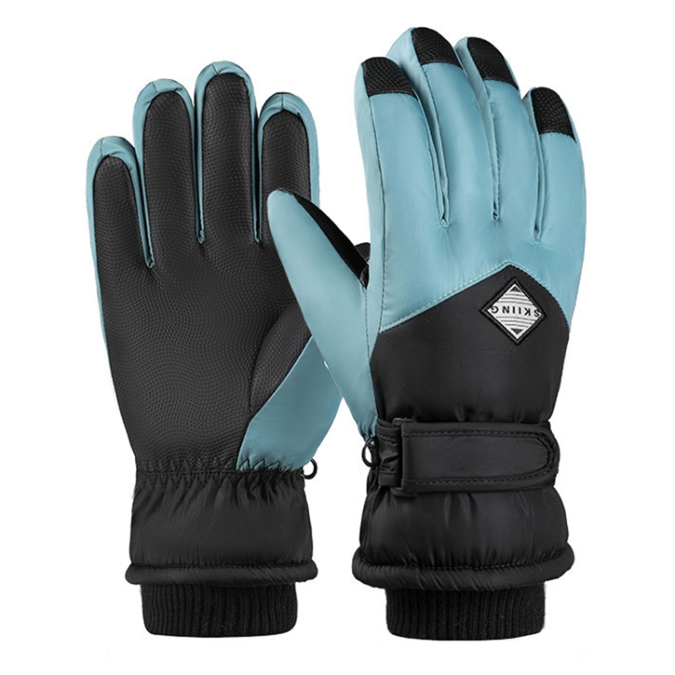 1 Pair Winter Fleece Thickened Warm And Windproof Outdoor Riding Motorcycle Gloves, Size: Free Code(Black + Blue)
1 Pair Winter Fleece Thickened Warm And Windproof Outdoor Riding Motorcycle Gloves, Size: Free Code(Black + Blue)