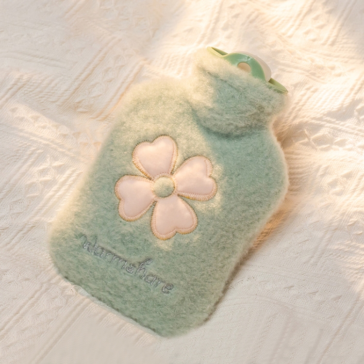 Cartoon Plush Portable Water Jection Mini Hot Water Bag, Color: 500ML Mint Green
Cartoon Plush Portable Water Jection Mini Hot Water Bag, Color: 500ML Mint Green