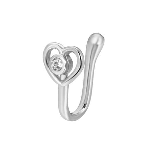 10 PCS U-shaped Nose Clip Copper Inlaid With Zircon Nose Decoration, Color: G-228 Silver
10 PCS U-shaped Nose Clip Copper Inlaid With Zircon Nose Decoration, Color: G-228 Silver