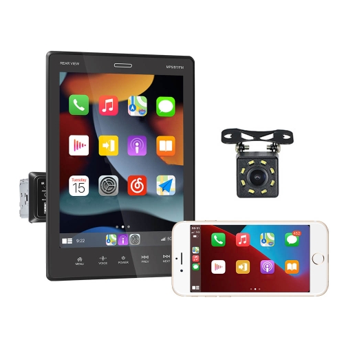 C800 9.5 Inch MP5 Single Butt Carplay Player, Style: Standard+8 Light Camera
C800 9.5 Inch MP5 Single Butt Carplay Player, Style: Standard+8 Light Camera