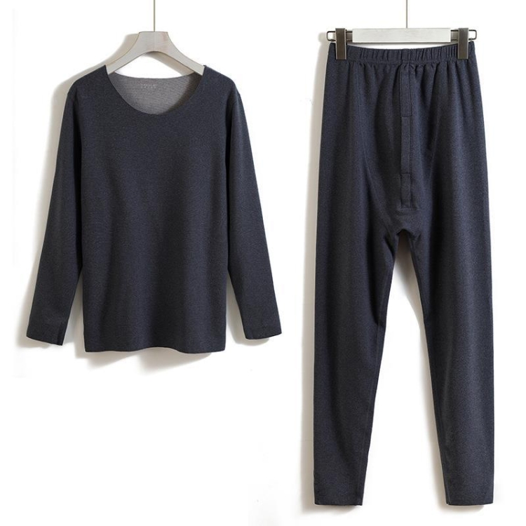 Autumn and Winter AB Side Brushed Hair Velvet Thermal Underwear Set, Size: L(Male Navy Blue)
Autumn and Winter AB Side Brushed Hair Velvet Thermal Underwear Set, Size: L(Male Navy Blue)