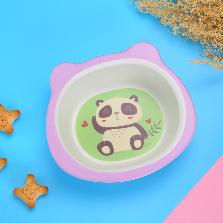 HY-019 Cartoon Animal Shape Bamboo Fiber Children Tableware Bowl, Style: Panda
HY-019 Cartoon Animal Shape Bamboo Fiber Children Tableware Bowl, Style: Panda