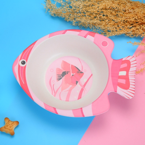 HY-019 Cartoon Animal Shape Bamboo Fiber Children Tableware Bowl, Style: Pink Fish
HY-019 Cartoon Animal Shape Bamboo Fiber Children Tableware Bowl, Style: Pink Fish
