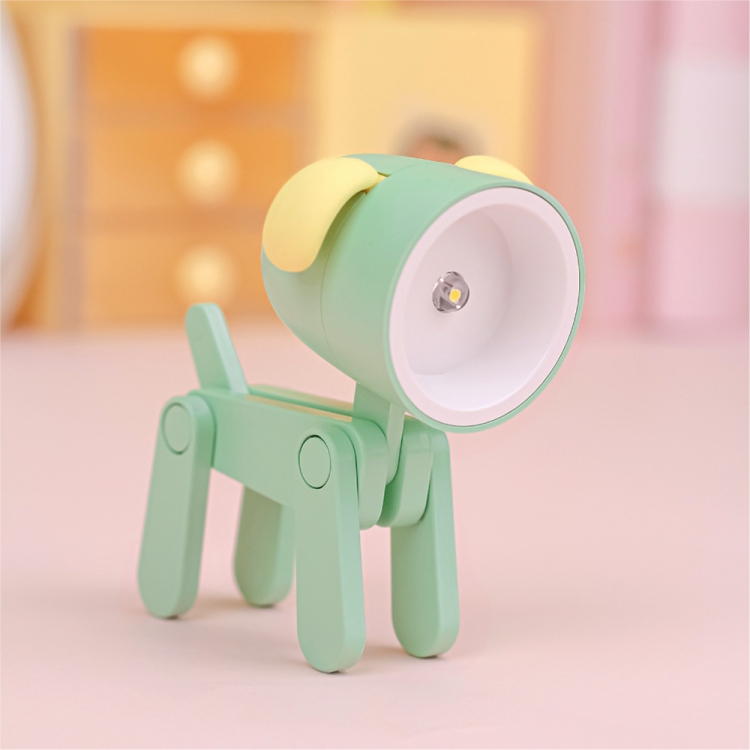 TL-23 LED Mini Foldable Cartoon Desk Lamp Pet Shape Decoration Table Lamp, Spec: Dog (Green)
TL-23 LED Mini Foldable Cartoon Desk Lamp Pet Shape Decoration Table Lamp, Spec: Dog (Green)