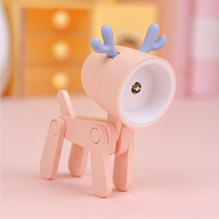 TL-23 LED Mini Foldable Cartoon Desk Lamp Pet Shape Decoration Table Lamp, Spec: Deer (Pink)
TL-23 LED Mini Foldable Cartoon Desk Lamp Pet Shape Decoration Table Lamp, Spec: Deer (Pink)