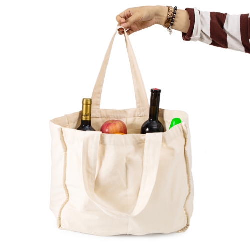 NIEN Compartmentalized Shopping Bag Fruit and Vegetable Handle Canvas Bag, Style: Polyester Cotton
NIEN Compartmentalized Shopping Bag Fruit and Vegetable Handle Canvas Bag, Style: Polyester Cotton