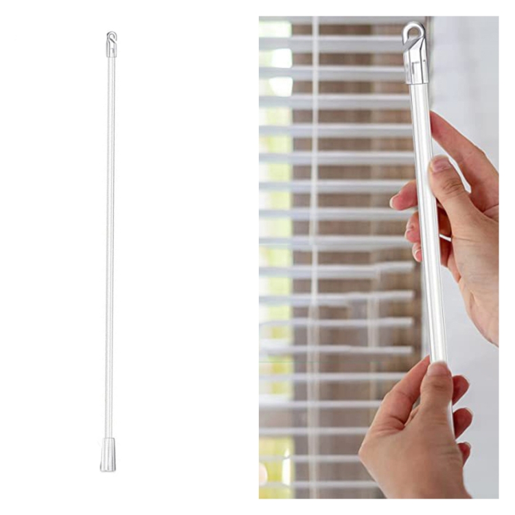 5PCS Blinds Acrylic Transparent Rod Move Light Rod With Hook Handle, Size: 24 Inch
5PCS Blinds Acrylic Transparent Rod Move Light Rod With Hook Handle, Size: 24 Inch