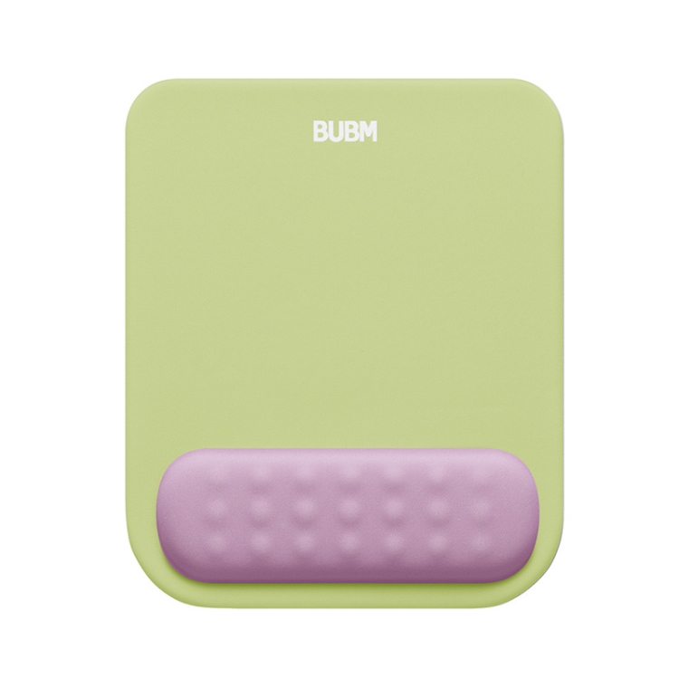 BUBM Wrist Protector Mouse Pad Macaroon Memory Foam Mouse Pad(Light Green+Purple)
BUBM Wrist Protector Mouse Pad Macaroon Memory Foam Mouse Pad(Light Green+Purple)