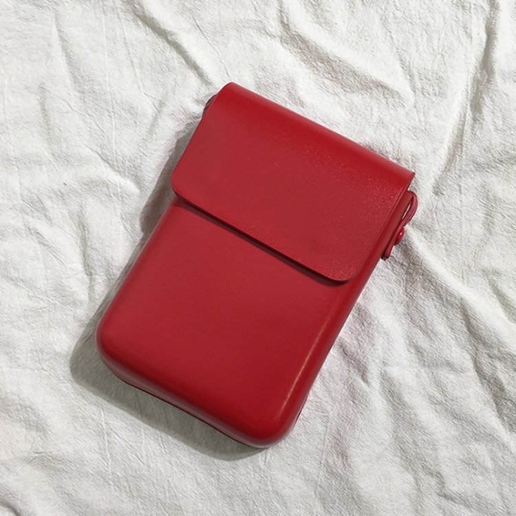 Fashion Versatile Vertical Models Single Shoulder Crossbody Mobile Phone Bag, Color: Red
Fashion Versatile Vertical Models Single Shoulder Crossbody Mobile Phone Bag, Color: Red