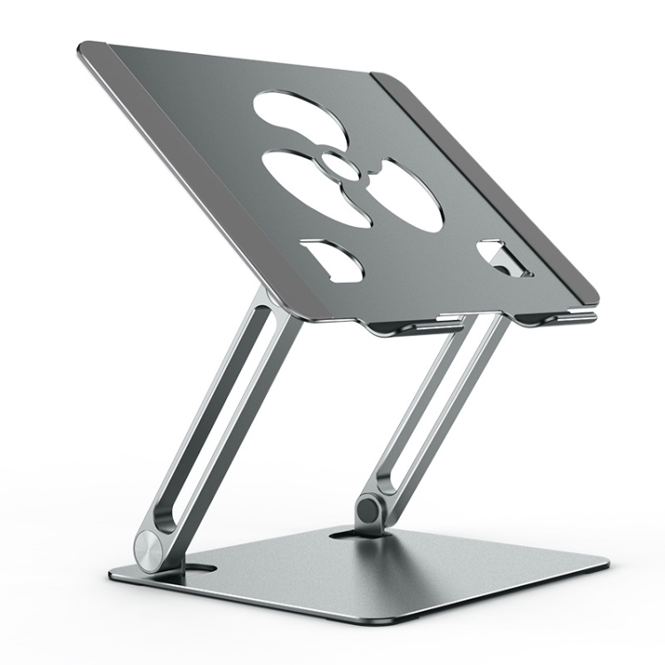 Aluminum Laptop Tablet Stand Foldable Elevated Cooling Rack,Style: Fan Blade Gray
Aluminum Laptop Tablet Stand Foldable Elevated Cooling Rack,Style: Fan Blade Gray