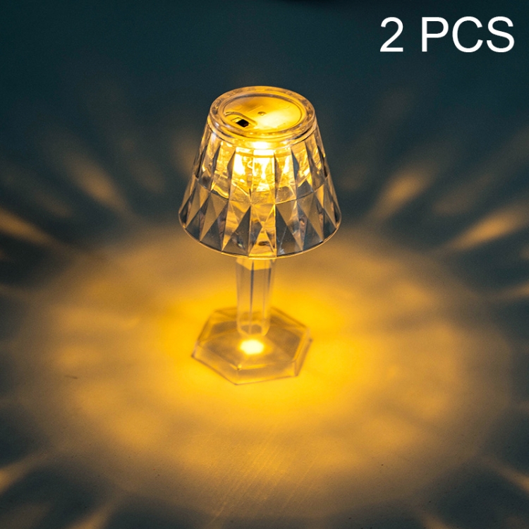2 PCS 1.5V Diamond Ambience Desk Lamp LED Crystal Night Light, Spec: Warm Light
2 PCS 1.5V Diamond Ambience Desk Lamp LED Crystal Night Light, Spec: Warm Light