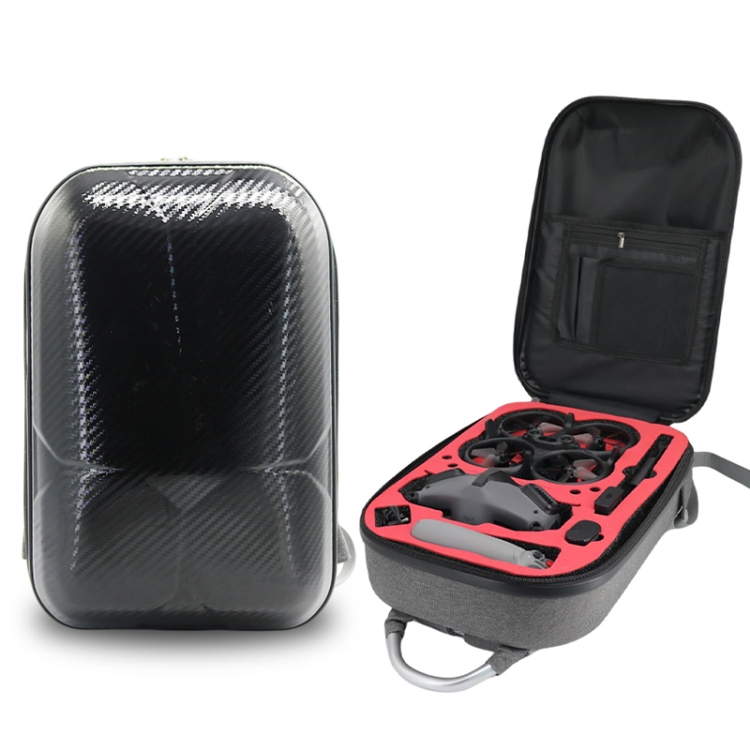 For DJI Avata Carbon Fiber Backpack Shockproof And Waterproof Bag(Black and Gray)
For DJI Avata Carbon Fiber Backpack Shockproof And Waterproof Bag(Black and Gray)