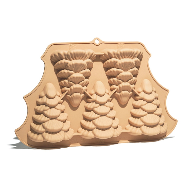 FF2569 Christmas Simulation Christmas Tree Mold Cake Mold Baking Tool, Style: 5 Even Light Gold
FF2569 Christmas Simulation Christmas Tree Mold Cake Mold Baking Tool, Style: 5 Even Light Gold