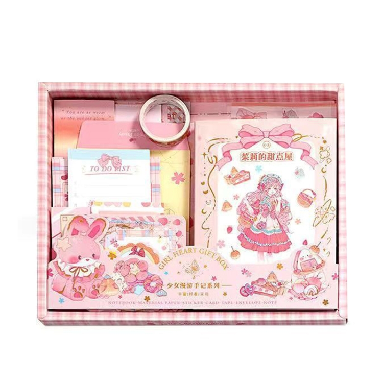 123 PCS / Set Jasmines Dessert House Simple Retro Handbook Set Material Notebook
123 PCS / Set Jasmines Dessert House Simple Retro Handbook Set Material Notebook