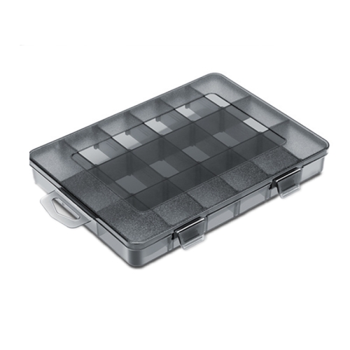 

Multi-Compartment Sorted Electronic Parts Organiser, Specifications: 18 Grid