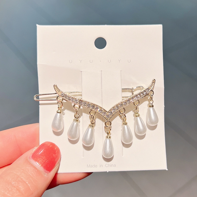 10 PCS Rhinestone Fashion Hair Clips Women Bangs Headwear, Styles: 152 Pearl Streaming
10 PCS Rhinestone Fashion Hair Clips Women Bangs Headwear, Styles: 152 Pearl Streaming