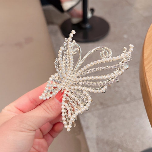 2pcs Butterfly Hair Clips Shark Back Of The Head Scrunchies(Pearl+Rhinestones)
2pcs Butterfly Hair Clips Shark Back Of The Head Scrunchies(Pearl+Rhinestones)