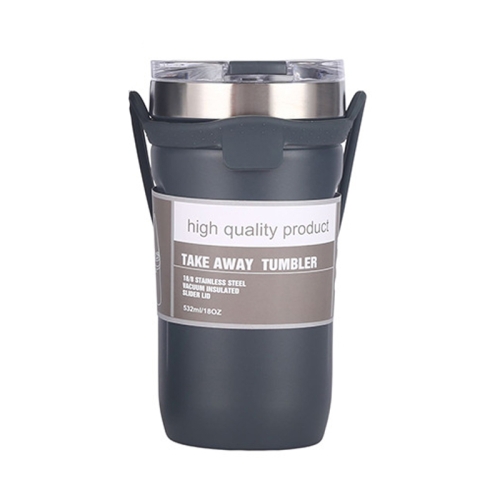 Large Capacity Silicone Car Stainless Steel Coffee Cup Vacuum Dual Layer Cup 500ml(Black)
Large Capacity Silicone Car Stainless Steel Coffee Cup Vacuum Dual Layer Cup 500ml(Black)