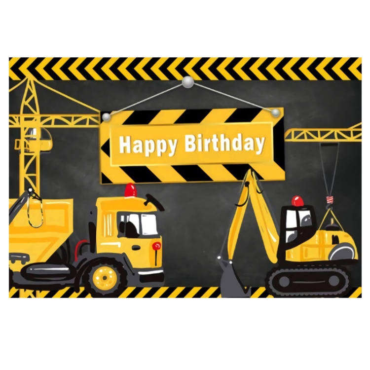 1.2m x 0.8m Construction Vehicle Series Happy Birthday Photography Background Cloth(11306952)
1.2m x 0.8m Construction Vehicle Series Happy Birthday Photography Background Cloth(11306952)