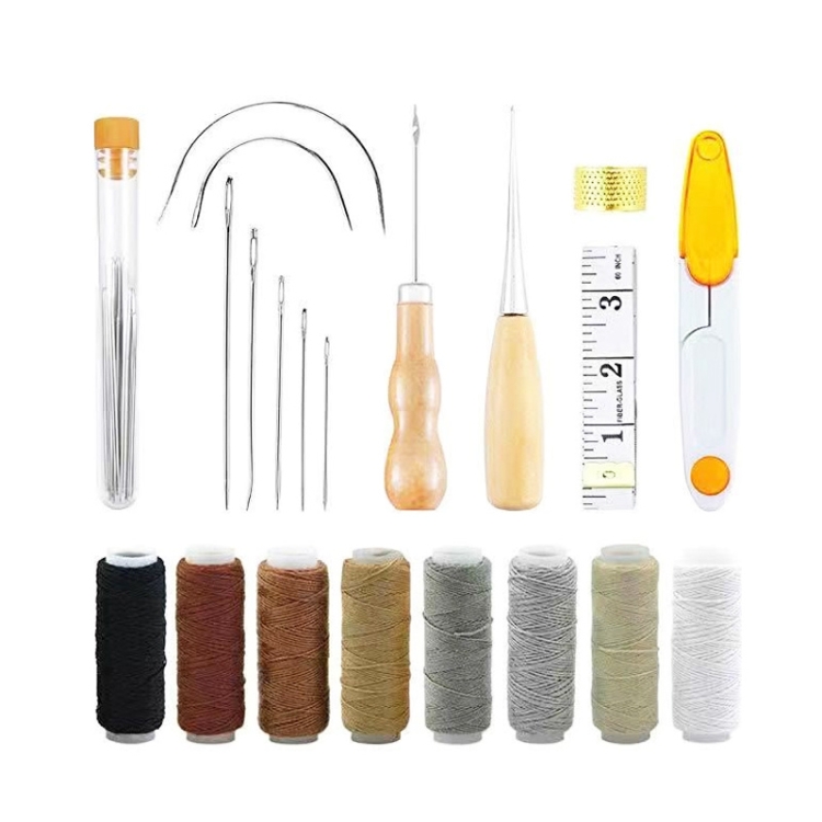 ER013 29 In 1 DIY Leather Craft Tool Set Canvas Wire Needle Hand Sewing Leather Tool Set
ER013 29 In 1 DIY Leather Craft Tool Set Canvas Wire Needle Hand Sewing Leather Tool Set