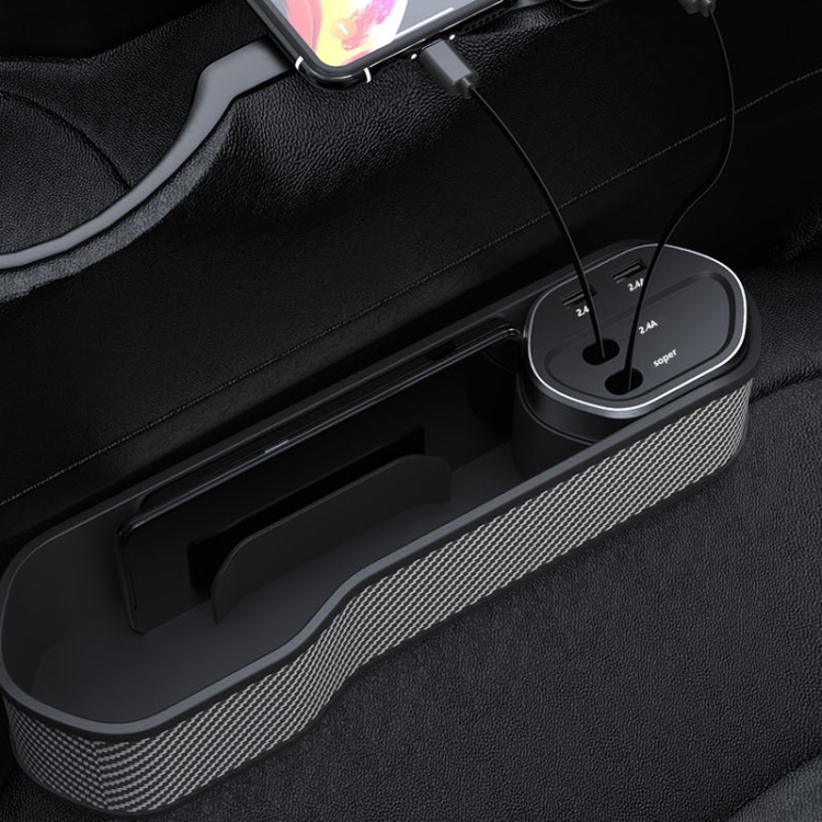 Car Seat Clip Organizer Multifunctional Car Charger, Specification: Carbon Fiber
Car Seat Clip Organizer Multifunctional Car Charger, Specification: Carbon Fiber