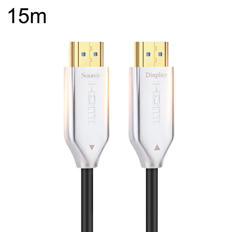 2.0 Version HDMI Fiber Optical Line 4K Ultra High Clear Line Monitor Connecting Cable, Length: 15m(White)
2.0 Version HDMI Fiber Optical Line 4K Ultra High Clear Line Monitor Connecting Cable, Length: 15m(White)