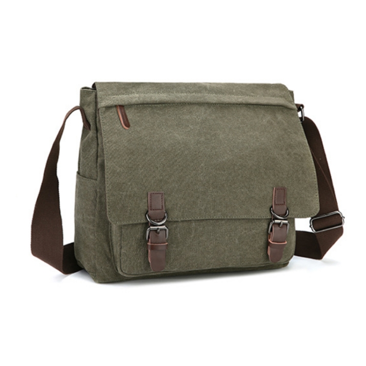 Versatile Canvas Shoulder Messenger Bag Business Computer Bag, Color: Green Large
Versatile Canvas Shoulder Messenger Bag Business Computer Bag, Color: Green Large