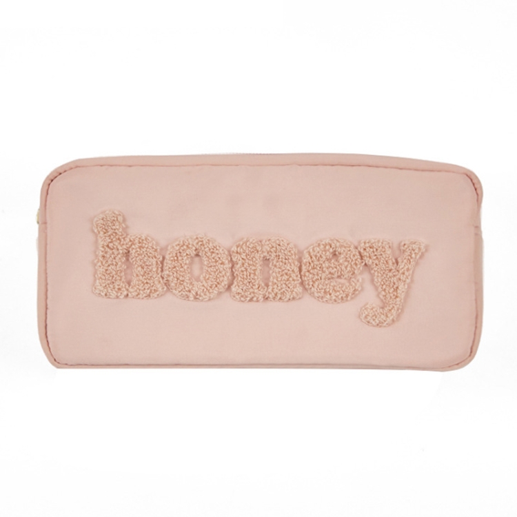 H6572 Letter Embroidered Nylon Travel Toiletry Bag Portable Cosmetic Bag(Pink)
H6572 Letter Embroidered Nylon Travel Toiletry Bag Portable Cosmetic Bag(Pink)