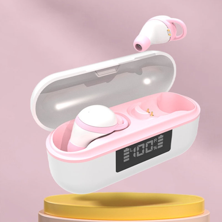 X999 Mini Wireless Noise Reduction With Digital Display Charging Bin Bluetooth Earphone(Pink)
X999 Mini Wireless Noise Reduction With Digital Display Charging Bin Bluetooth Earphone(Pink)