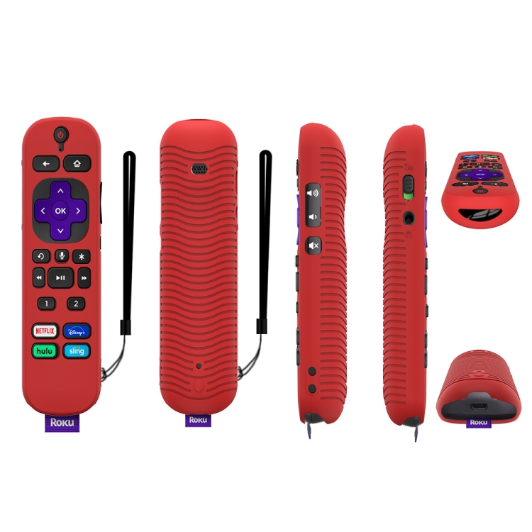 For TCL Roku Voice Remote Pro Y30 Remote Control Shockproof Silicone Protective Case(Red)
For TCL Roku Voice Remote Pro Y30 Remote Control Shockproof Silicone Protective Case(Red)