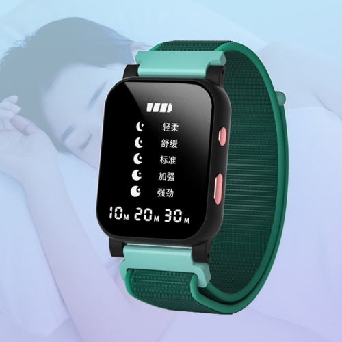 

S3 Hand Wearing Micro Current Intelligent Pulse Sleep Instrument(Green)
