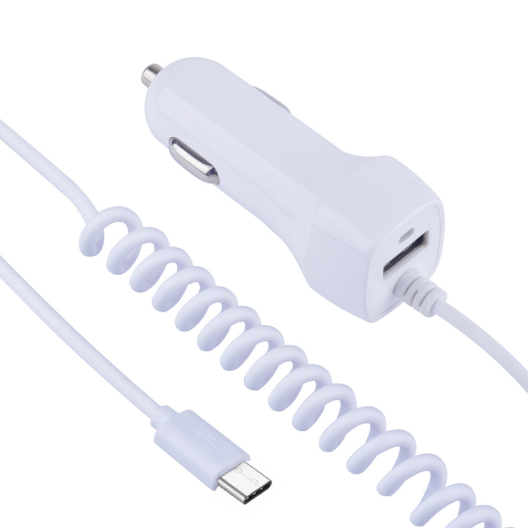 522AL Fast Charging With Cable Car Charging, Output Interface: Type-C/USB-C (White)
522AL Fast Charging With Cable Car Charging, Output Interface: Type-C/USB-C (White)