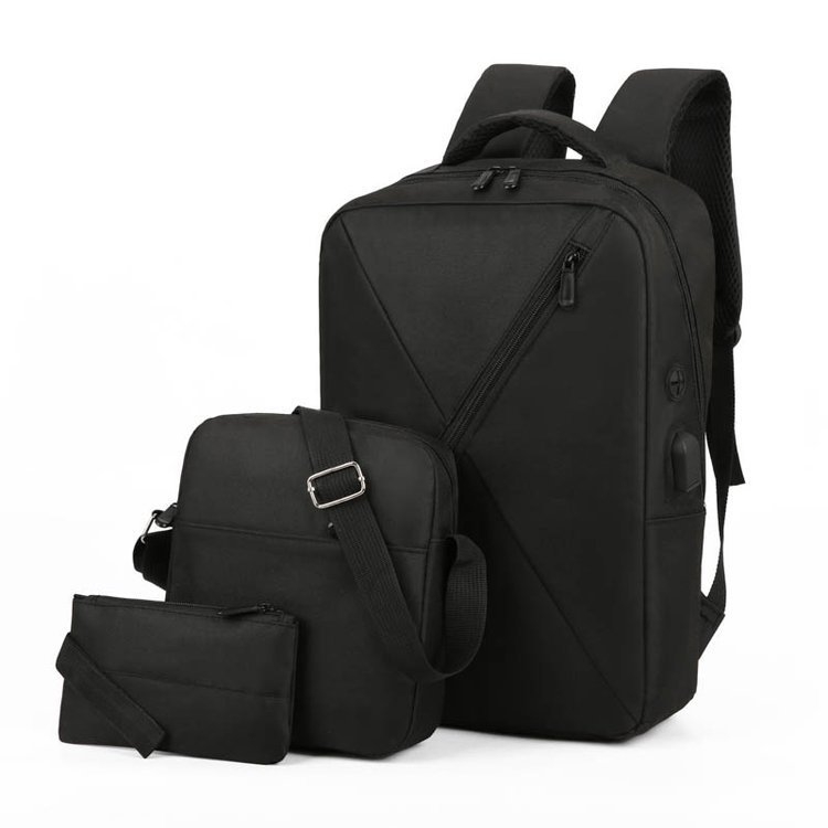 3 In 1 Computer Shoulder Bag Oxford Cloth Schoolbag Multifunctional USB Business Bag(Black)
3 In 1 Computer Shoulder Bag Oxford Cloth Schoolbag Multifunctional USB Business Bag(Black)