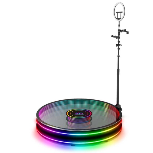 100cm Glass Type 360 Photo Booth Electric Rotating Small Stage For Parties and Weddings
100cm Glass Type 360 Photo Booth Electric Rotating Small Stage For Parties and Weddings