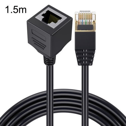 Straight Head 1.5m Cat 8 10G Transmission RJ45 Male To Female Computer Network Cable Extension Cable(Black)
Straight Head 1.5m Cat 8 10G Transmission RJ45 Male To Female Computer Network Cable Extension Cable(Black)