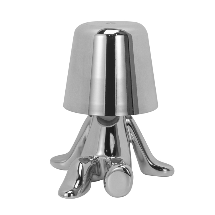 Cute Doll Shape Touch Adjustable Desk Lamp Mini Bedroom Rechargeable Night Light, Spec: 8045(Silver)
Cute Doll Shape Touch Adjustable Desk Lamp Mini Bedroom Rechargeable Night Light, Spec: 8045(Silver)