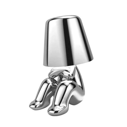 Cute Doll Shape Touch Adjustable Desk Lamp Mini Bedroom Rechargeable Night Light, Spec: 8058(Silver)
Cute Doll Shape Touch Adjustable Desk Lamp Mini Bedroom Rechargeable Night Light, Spec: 8058(Silver)