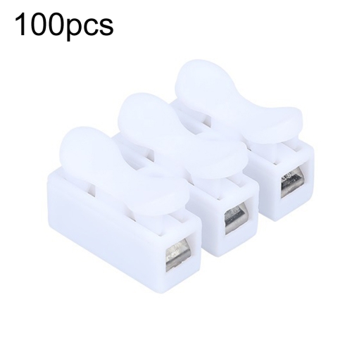100pcs Self-Locking Push Type Ceiling Light Quick Terminal Block, Specification: CH-3
100pcs Self-Locking Push Type Ceiling Light Quick Terminal Block, Specification: CH-3