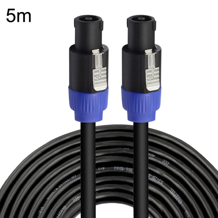Male To Male Four Core Ohm Cable Audio Cable Ring Stage Speaker Cable 5m(Blue Black)
Male To Male Four Core Ohm Cable Audio Cable Ring Stage Speaker Cable 5m(Blue Black)