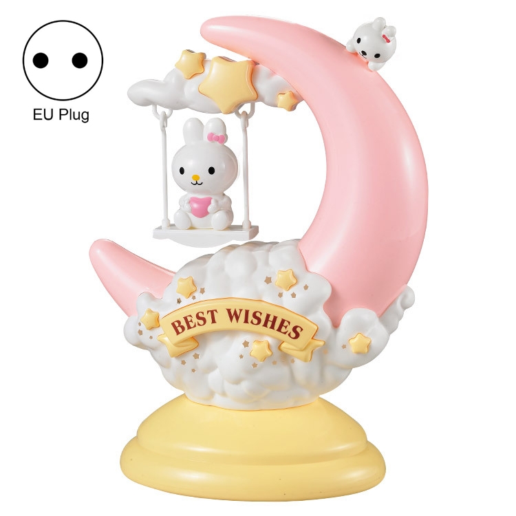 GOELONG Cartoon Moon Table Lamp Children Room Animal Night Light, Plug: EU Plug(Rabbit)
GOELONG Cartoon Moon Table Lamp Children Room Animal Night Light, Plug: EU Plug(Rabbit)