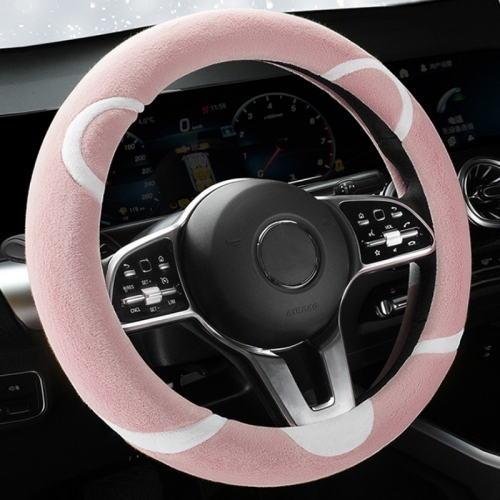 Car Steering Wheel Cartoon Short Fluff Handle Cover, Size: 38cm(Pink Round)
Car Steering Wheel Cartoon Short Fluff Handle Cover, Size: 38cm(Pink Round)