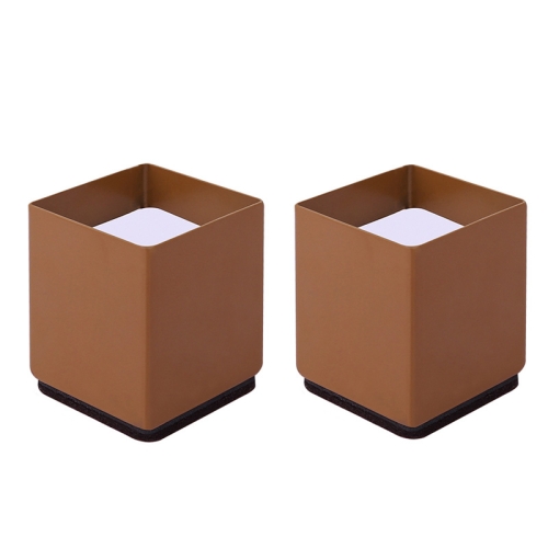 2pcs/set Furniture Carbon Steel Wraparound Heightening Foot Pad, Style: Square 6x5cm (Brown)
2pcs/set Furniture Carbon Steel Wraparound Heightening Foot Pad, Style: Square 6x5cm (Brown)